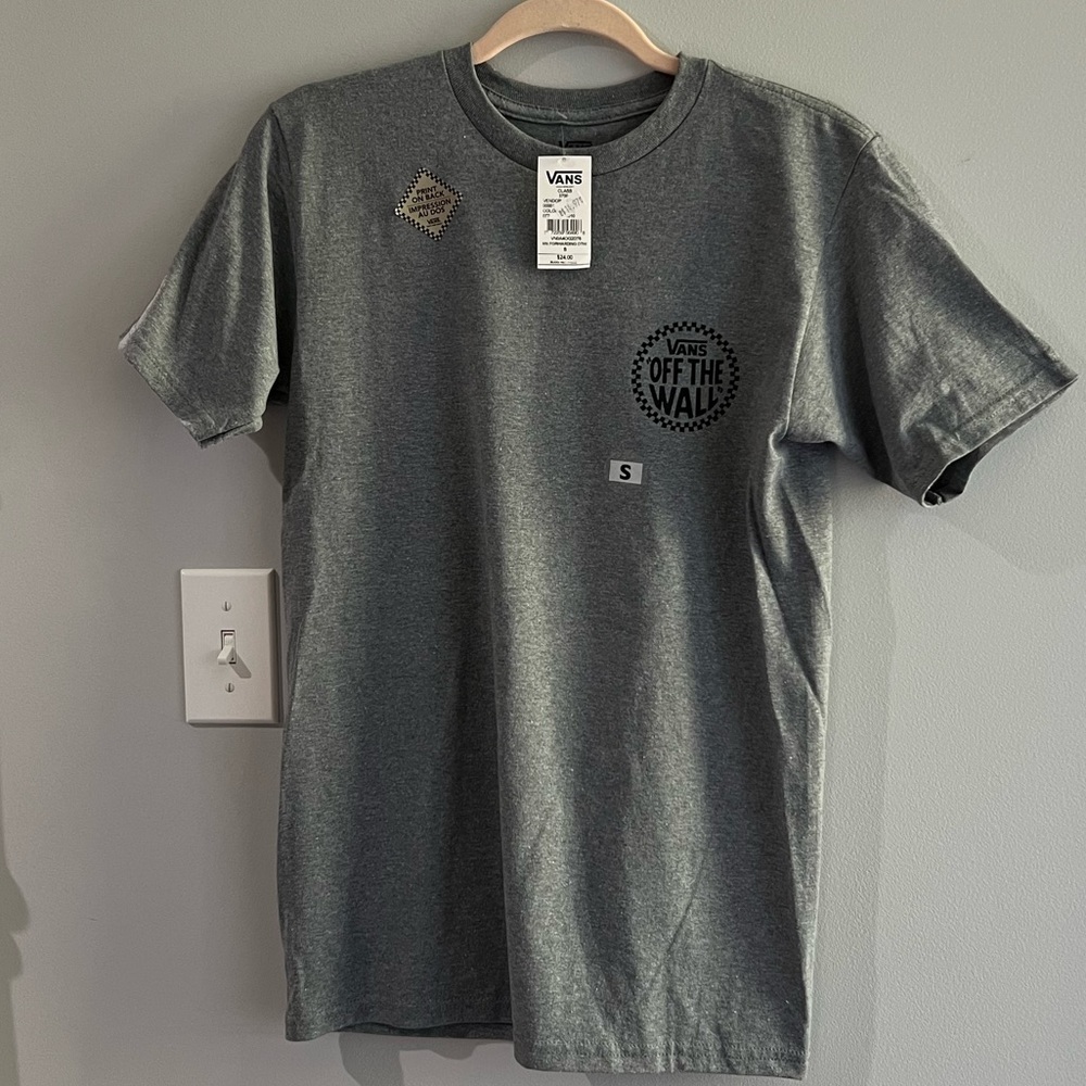 Vans gray graphic T-shirt